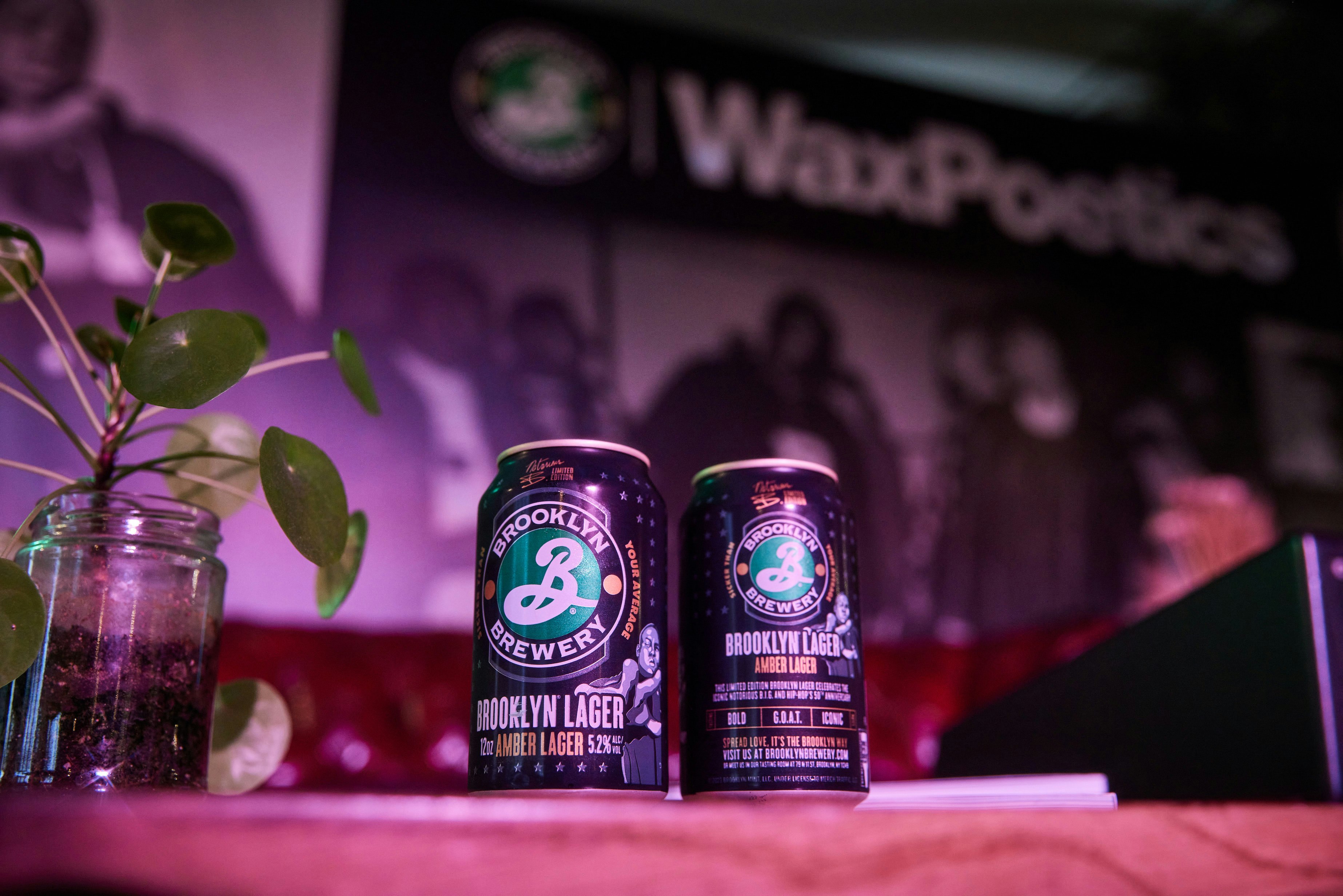 The limited edition cans. Photo by Chris Caro/CMMN CNTRL.